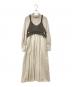 PUBLIC TOKYO（パブリックトウキョウ）の古着「長袖ワンピース」｜ベージュ