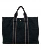 HERMESエルメス）の古着「エールラインMM」｜ブラック×グレー