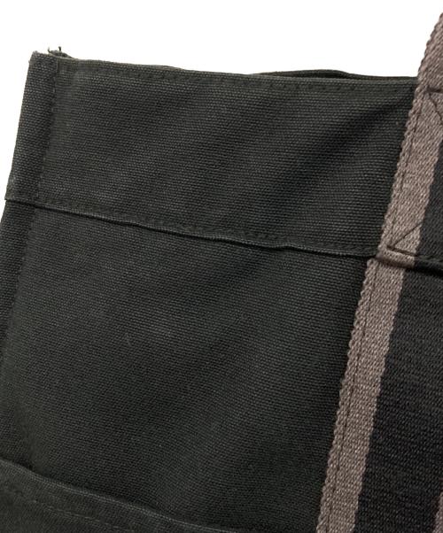 HERMES（エルメス）HERMES (エルメス) エールラインMM ブラック×グレーの古着・服飾アイテム