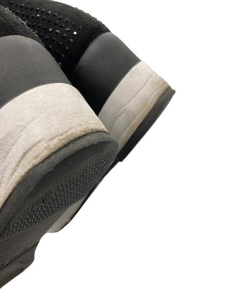 cava cava（サヴァサヴァ）cava cava (サヴァサヴァ) ショートブーツ ブラック×ホワイト サイズ:24.5cmの古着・服飾アイテム