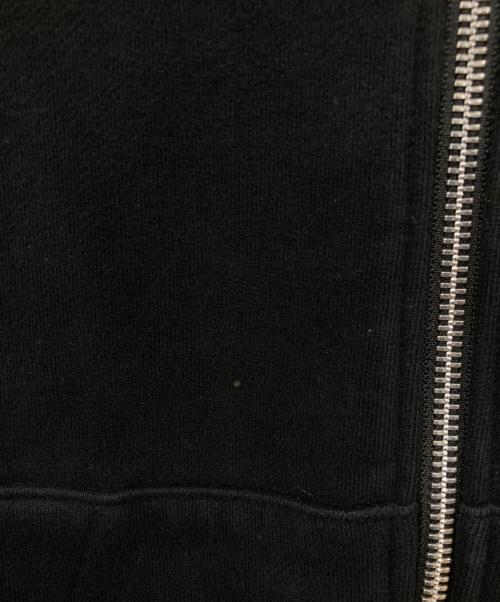 unknown（アンノウン）unknown (アンノウン) パーカー ブラック×レッド サイズ:Sの古着・服飾アイテム