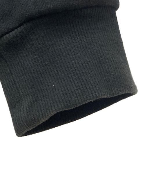 unknown（アンノウン）unknown (アンノウン) パーカー ブラック×レッド サイズ:Sの古着・服飾アイテム