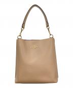 COACHコーチ）の古着「モリーバケットバッグ」｜ベージュ