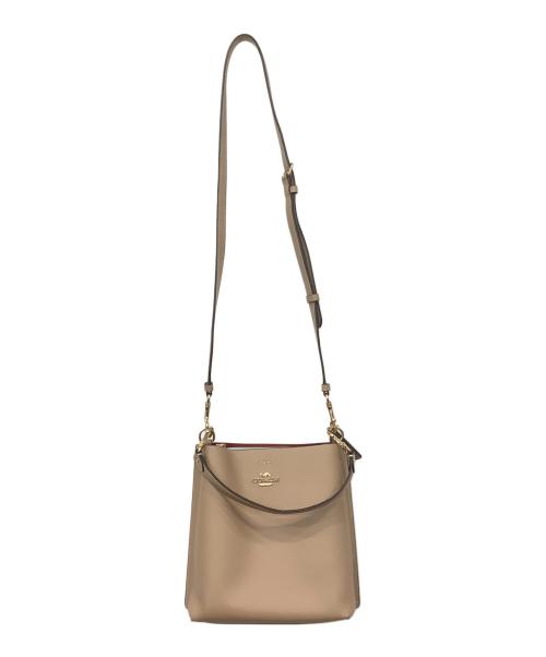 COACH（コーチ）COACH (コーチ) モリーバケットバッグ ベージュの古着・服飾アイテム