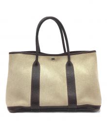 HERMES（エルメス）の古着「トートバッグ」｜ベージュ×ブラウン