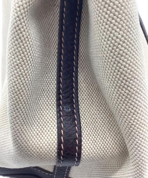 HERMES（エルメス）HERMES (エルメス) トートバッグ ベージュ×ブラウンの古着・服飾アイテム