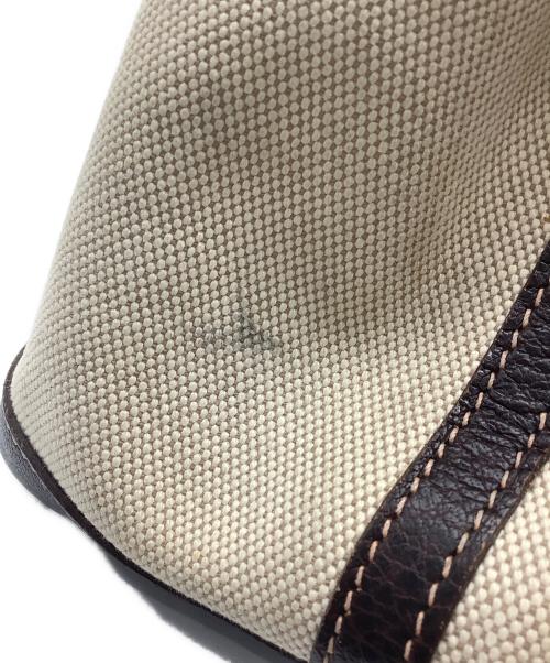 HERMES（エルメス）HERMES (エルメス) トートバッグ ベージュ×ブラウンの古着・服飾アイテム