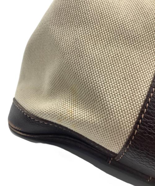 HERMES（エルメス）HERMES (エルメス) トートバッグ ベージュ×ブラウンの古着・服飾アイテム