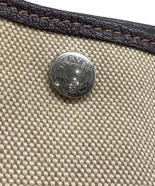 HERMES（エルメス）HERMES (エルメス) トートバッグ ベージュ×ブラウンの古着・服飾アイテム