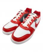 NIKEナイキ）の古着「Ebernon Low Premium」｜レッド×ホワイト