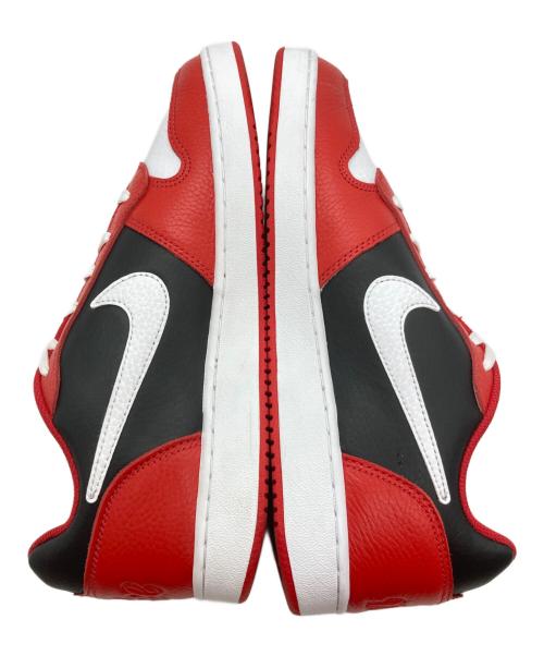 NIKE（ナイキ）NIKE (ナイキ) Ebernon Low Premium レッド×ホワイト サイズ:27.5の古着・服飾アイテム