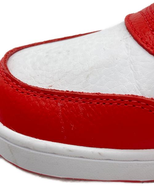 NIKE（ナイキ）NIKE (ナイキ) Ebernon Low Premium レッド×ホワイト サイズ:27.5の古着・服飾アイテム