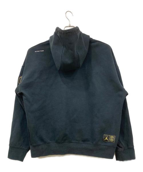 JORDAN（ジョーダン）JORDAN (ジョーダン) ジップパーカー ブラック×ゴールド サイズ:Lサイズの古着・服飾アイテム