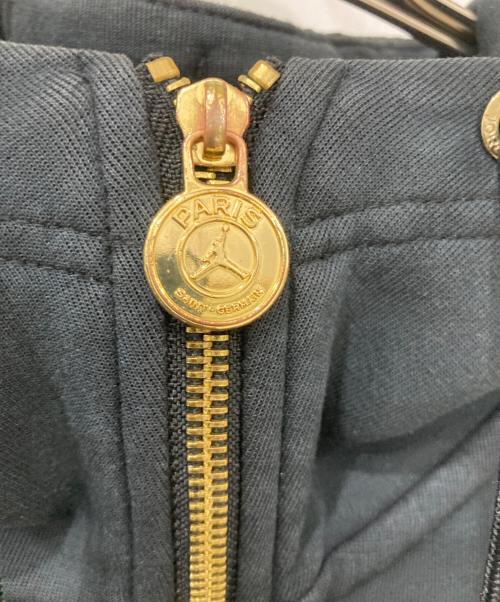 JORDAN（ジョーダン）JORDAN (ジョーダン) ジップパーカー ブラック×ゴールド サイズ:Lサイズの古着・服飾アイテム