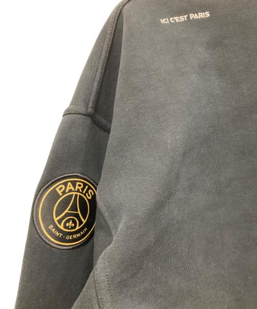 JORDAN（ジョーダン）JORDAN (ジョーダン) ジップパーカー ブラック×ゴールド サイズ:Lサイズの古着・服飾アイテム