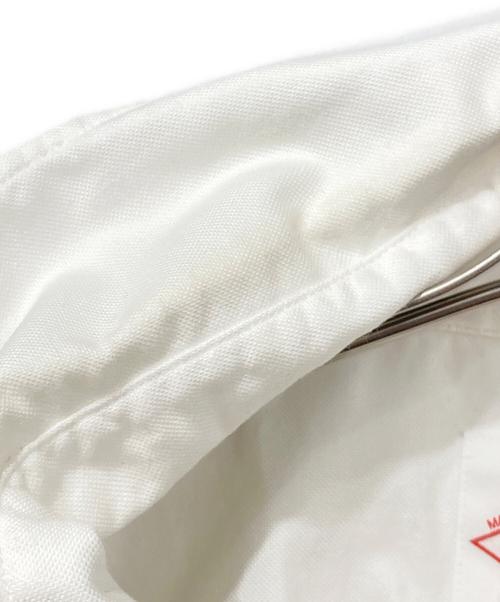 DANTON（ダントン）DANTON (ダントン) 半袖シャツ ホワイト×レッド サイズ:40の古着・服飾アイテム