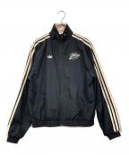 adidasアディダス）の古着「リバーシブルナイロンジャケット」｜ブラック×ホワイト