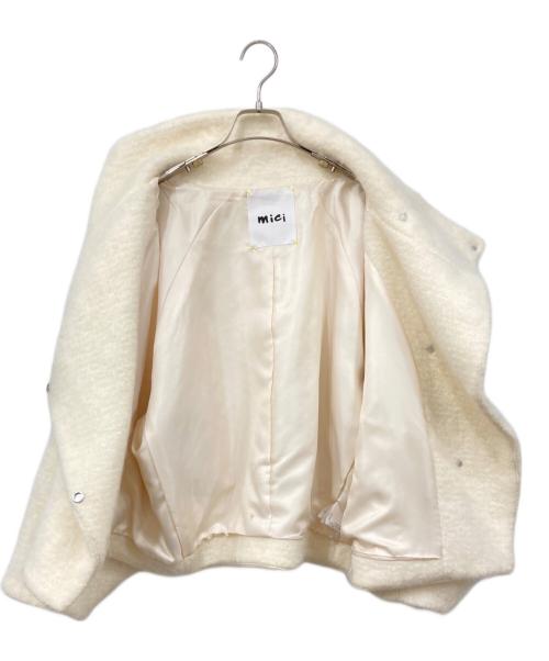 mici（ミチ）mici (ミチ) ウールジャケット アイボリー サイズ:SIZE Sの古着・服飾アイテム