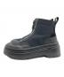 HUNTER (ハンター) EXPLORER ANKLE ZIP FLATFORM BOOT ブラック サイズ:US 7：15000円