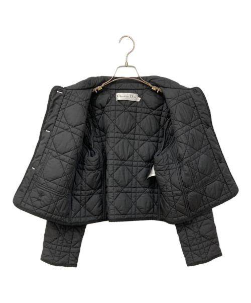 Christian Dior（クリスチャン ディオール）Christian Dior (クリスチャン ディオール) マイクロカナージュジャケット ブラック サイズ:SIZE 40の古着・服飾アイテム