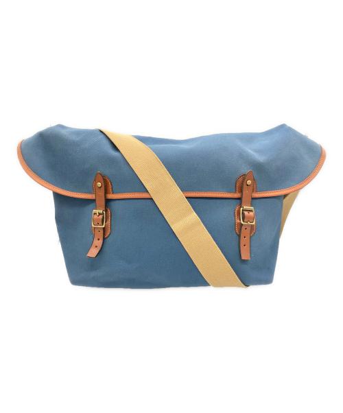 brady（ブレディ）brady (ブレディ) ショルダーバッグ ブルー×ブラウンの古着・服飾アイテム