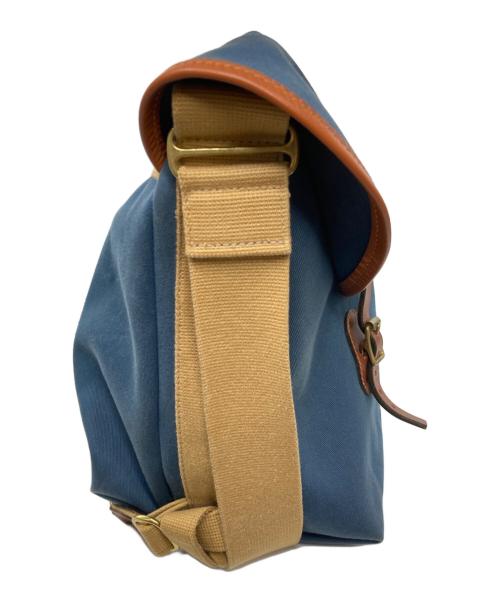 brady（ブレディ）brady (ブレディ) ショルダーバッグ ブルー×ブラウンの古着・服飾アイテム