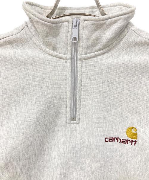 CarHartt（カーハート）CarHartt (カーハート) アメリカンスクリプトスウェットシャツ グレー サイズ:Mの古着・服飾アイテム
