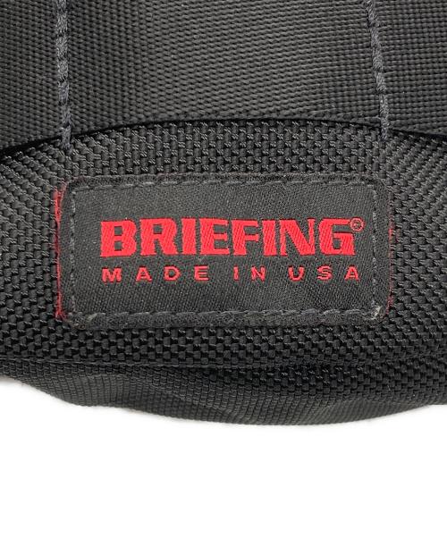 BRIEFING（ブリーフィング）BRIEFING (ブリーフィング) ウエストバッグ ブラック×レッドの古着・服飾アイテム