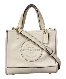 COACH（コーチ）の古着「2WAYバッグ」｜ホワイト