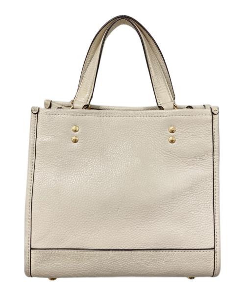 COACH（コーチ）COACH (コーチ) 2WAYバッグ ホワイトの古着・服飾アイテム