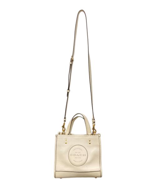 COACH（コーチ）COACH (コーチ) 2WAYバッグ ホワイトの古着・服飾アイテム