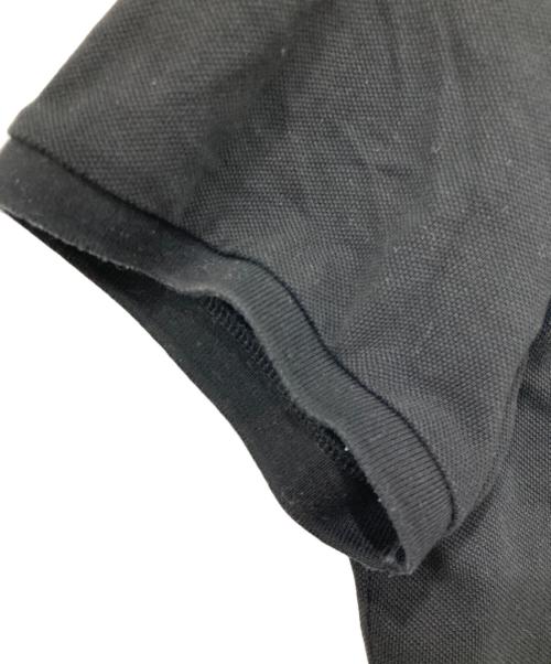 MONCLER（モンクレール）MONCLER (モンクレール) ポロシャツ ブラック サイズ:Mサイズの古着・服飾アイテム