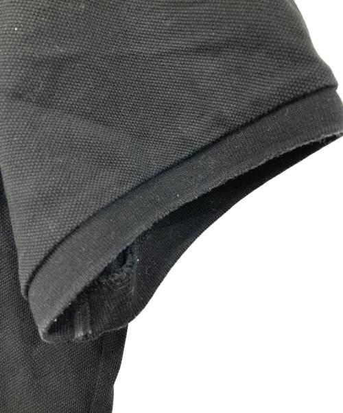 MONCLER（モンクレール）MONCLER (モンクレール) ポロシャツ ブラック サイズ:Mサイズの古着・服飾アイテム