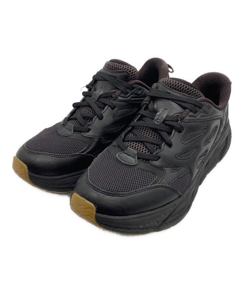 HOKAONEONE（ホカオネオネ）HOKAONEONE (ホカオネオネ) スニーカー ブラック×ブラウン サイズ:26.5の古着・服飾アイテム