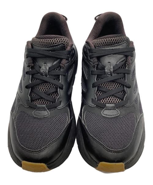 HOKAONEONE（ホカオネオネ）HOKAONEONE (ホカオネオネ) スニーカー ブラック×ブラウン サイズ:26.5の古着・服飾アイテム