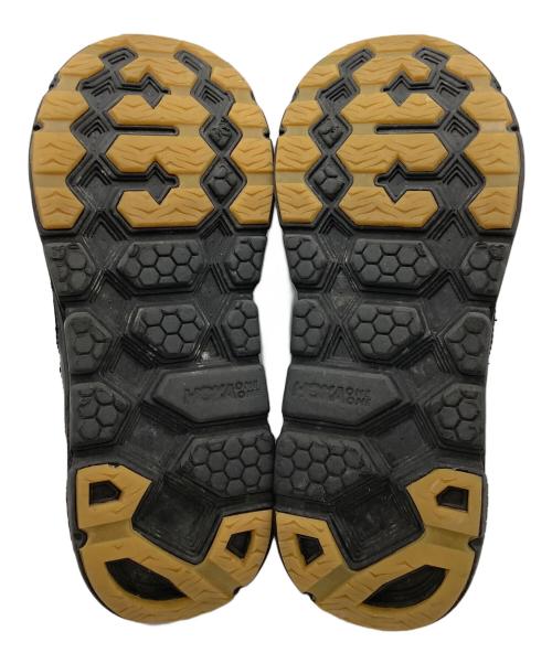 HOKAONEONE（ホカオネオネ）HOKAONEONE (ホカオネオネ) スニーカー ブラック×ブラウン サイズ:26.5の古着・服飾アイテム