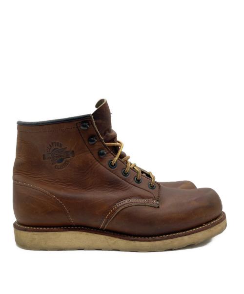 RED WING（レッドウィング）RED WING (レッドウィング) 7ホールブーツ ブラウン×ブラック サイズ:27cmの古着・服飾アイテム