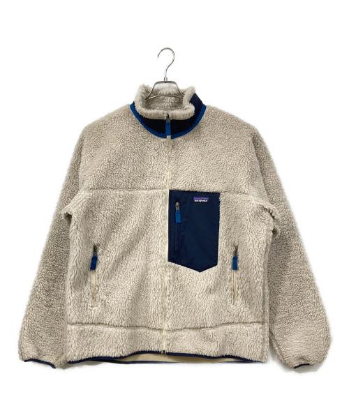 Patagonia（パタゴニア）Patagonia (パタゴニア) クラシックレトロXジャケット ベージュ×ネイビー サイズ:XLサイズの古着・服飾アイテム