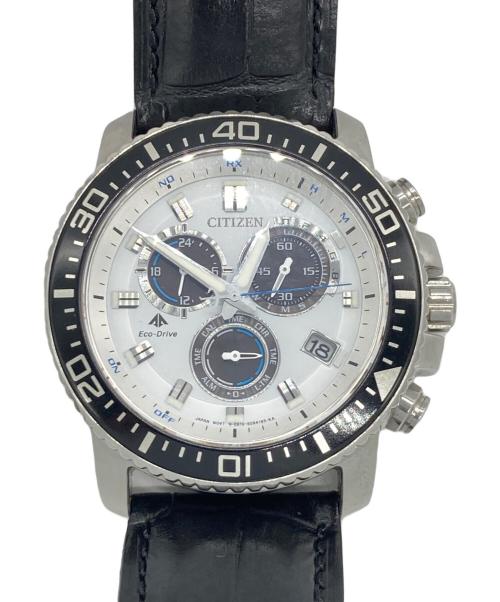 CITIZEN（シチズン）CITIZEN (シチズン) エコドライブ ホワイトの古着・服飾アイテム