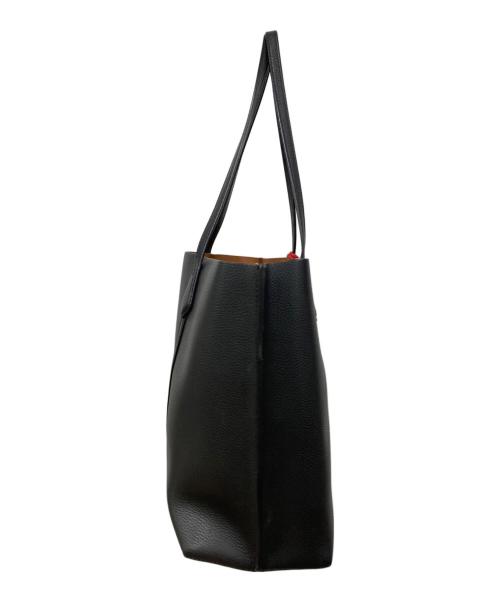 TORY BURCH（トリーバーチ）TORY BURCH (トリーバーチ) ショルダートートバッグ ブラウン×ブラックの古着・服飾アイテム