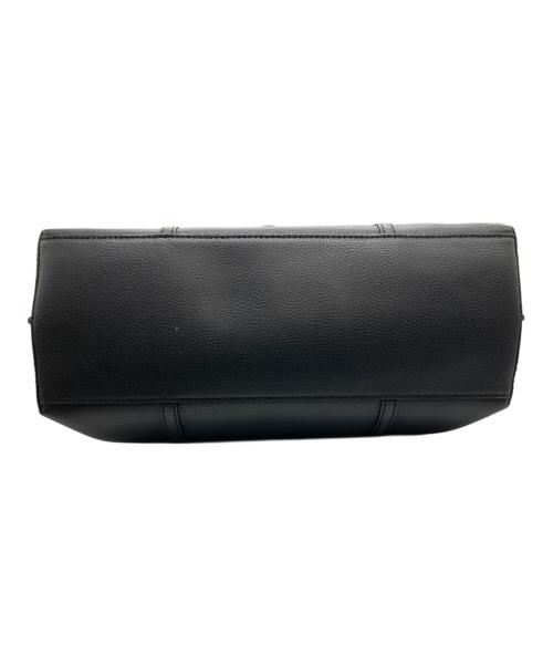 TORY BURCH（トリーバーチ）TORY BURCH (トリーバーチ) ショルダートートバッグ ブラウン×ブラックの古着・服飾アイテム