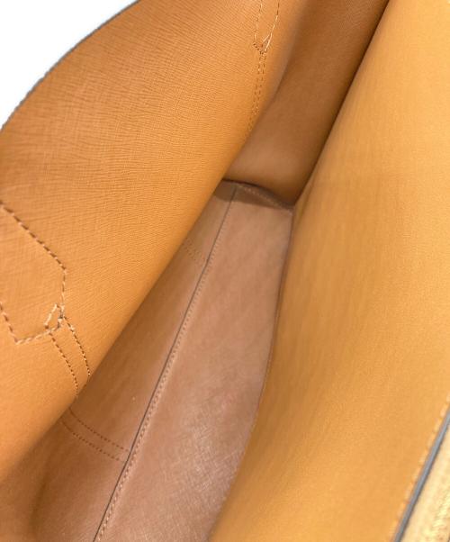 TORY BURCH（トリーバーチ）TORY BURCH (トリーバーチ) ショルダートートバッグ ブラウン×ブラックの古着・服飾アイテム