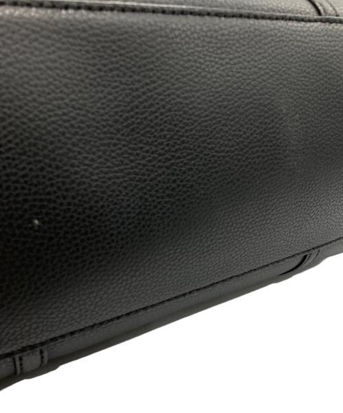 TORY BURCH（トリーバーチ）TORY BURCH (トリーバーチ) ショルダートートバッグ ブラウン×ブラックの古着・服飾アイテム