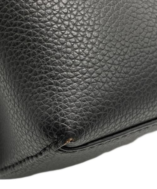 TORY BURCH（トリーバーチ）TORY BURCH (トリーバーチ) ショルダートートバッグ ブラウン×ブラックの古着・服飾アイテム