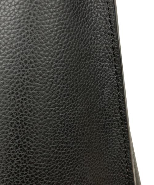 TORY BURCH（トリーバーチ）TORY BURCH (トリーバーチ) ショルダートートバッグ ブラウン×ブラックの古着・服飾アイテム