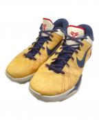 NIKEナイキ）の古着「ZOOM KOBE 7」｜イエロー×ネイビー
