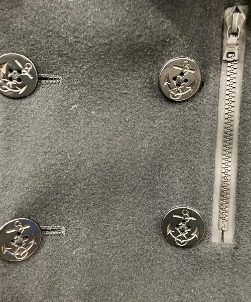 uniform experiment（ユニフォームエクスペリメント）uniform experiment (ユニフォームエクスペリメント) FRAGMENT DESIGN (フラグメントデザイン) Pコート ブラック サイズ:SIZE 2の古着・服飾アイテム