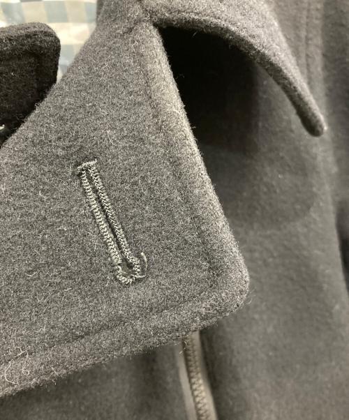 uniform experiment（ユニフォームエクスペリメント）uniform experiment (ユニフォームエクスペリメント) FRAGMENT DESIGN (フラグメントデザイン) Pコート ブラック サイズ:SIZE 2の古着・服飾アイテム