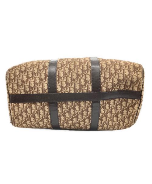 Christian Dior（クリスチャン ディオール）Christian Dior (クリスチャン ディオール) トロッターボストンバッグ ベージュ×ブラウンの古着・服飾アイテム