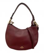 COACHコーチ）の古着「ショルダーバッグ」｜ボルドー